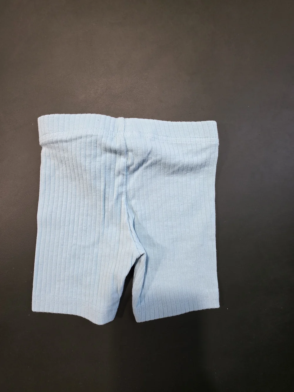 OshKosh B'gosh Ribbed Light Blue Kids Shorts